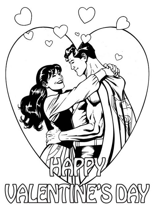 Valentine's Day Coloring Pages: Top 15 Lovers Day Colour Pictures