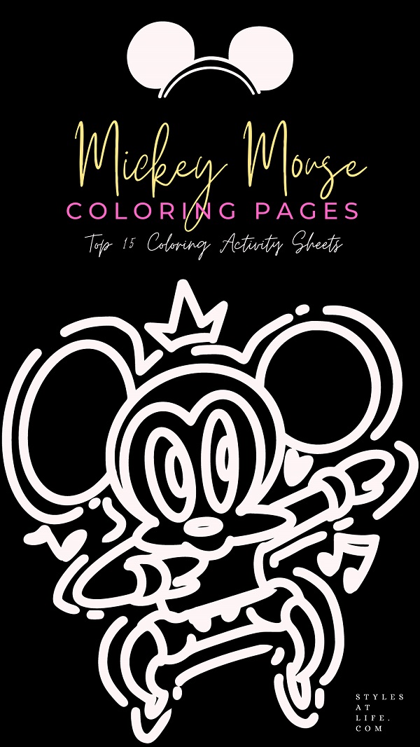 Mickey Mouse Coloring Pages: Top 15 Coloring Activity Sheets