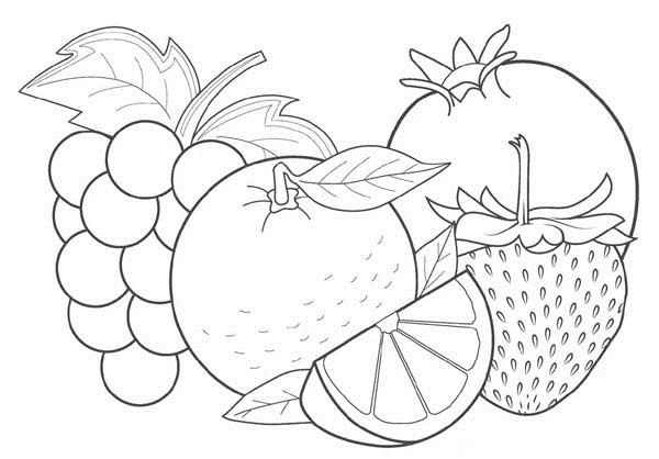 15 Fruit Coloring Pages for Your Kids of All Ages Will Love!