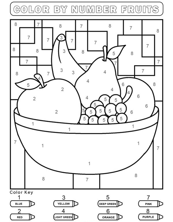 15 Fruit Coloring Pages for Your Kids of All Ages Will Love!