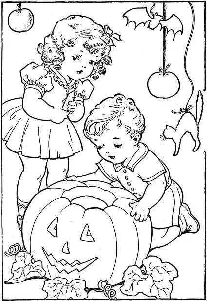 20 Spooky Halloween Coloring Pages for Kids of all Ages in 2023