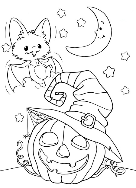 20 Spooky Halloween Coloring Pages for Kids of all Ages in 2023