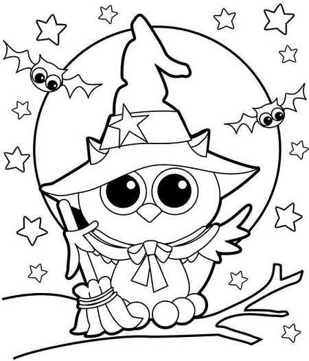 20 Spooky Halloween Coloring Pages for Kids of all Ages in 2023