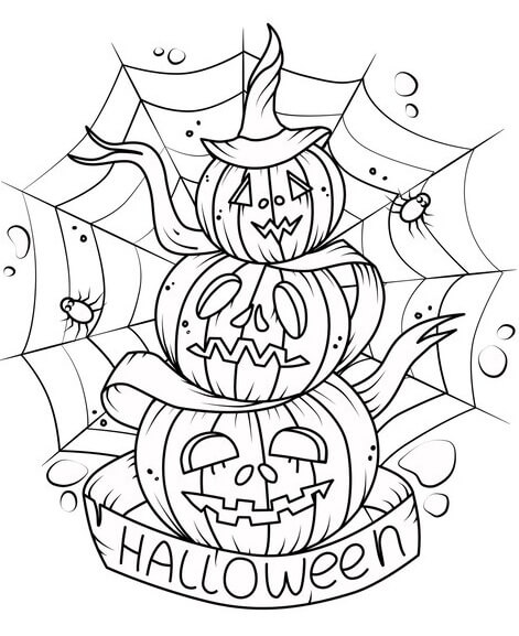 20 Spooky Halloween Coloring Pages for Kids of all Ages in 2023