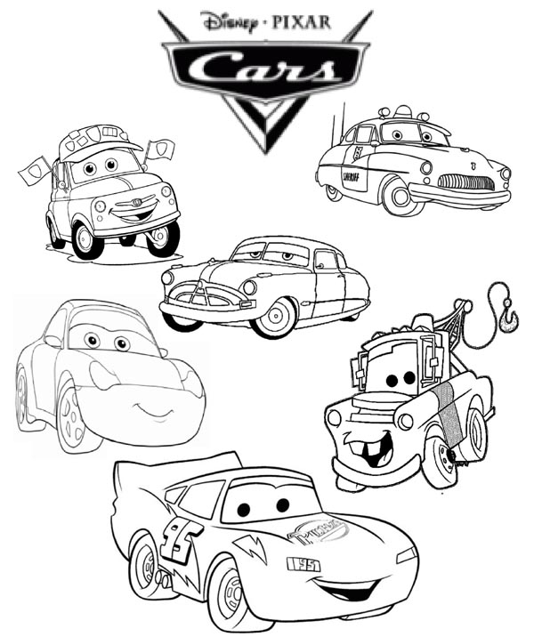 15 Alluring Car Coloring Pages your Kids Will Love!