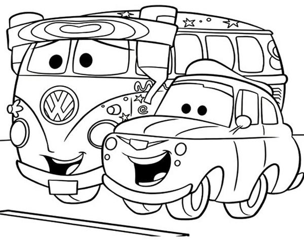 15 Alluring Car Coloring Pages your Kids Will Love!