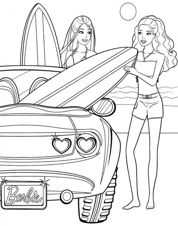 15 Alluring Car Coloring Pages your Kids Will Love!