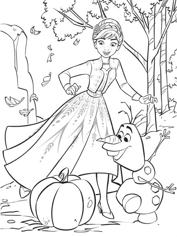 15 Sparkling Frozen Coloring Pages for Kids and adults