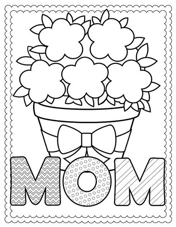 Mother's Day Coloring Pages: Top 15 Sheets Free to Download