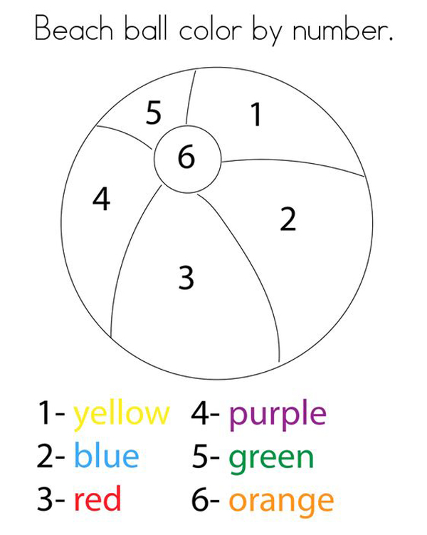 15 Blissful Beach Coloring Pages for Kids of all Ages