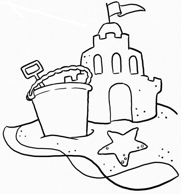 15 Blissful Beach Coloring Pages for Kids of all Ages