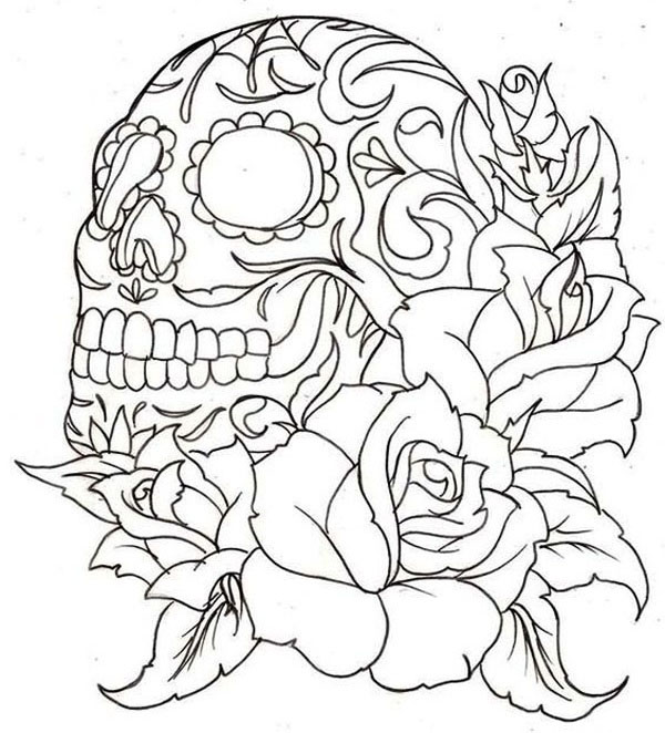 14 Gorgeous Rose Coloring Pages for Kids and Adults