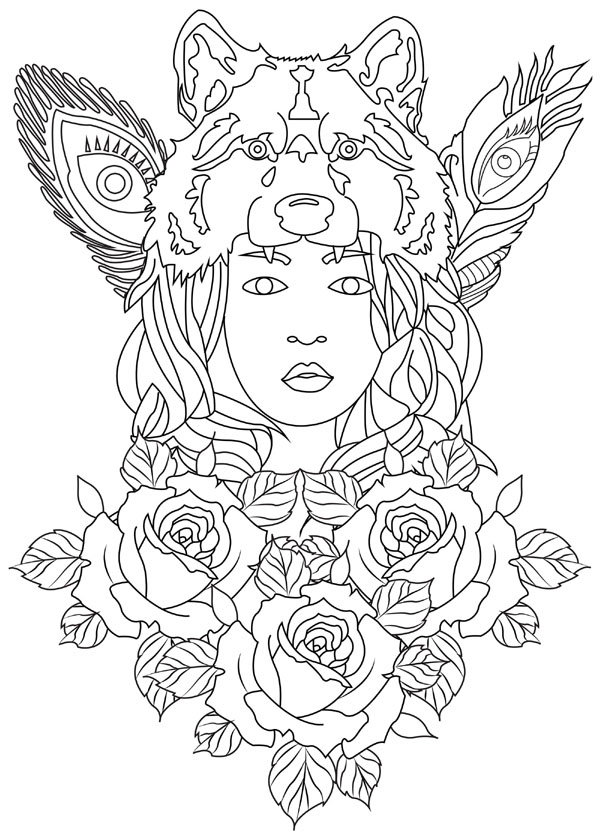 14 Gorgeous Rose Coloring Pages for Kids and Adults