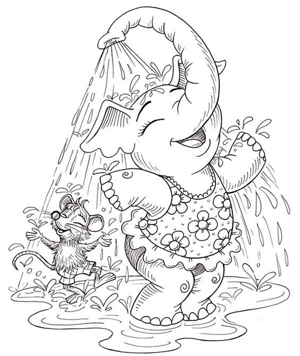 15 Best Elephant Coloring Pages with Guiding Tips