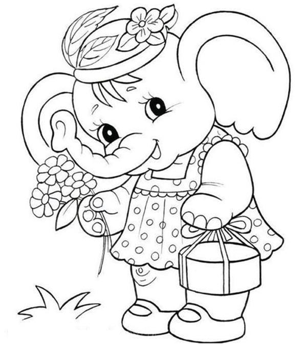15 Best Elephant Coloring Pages with Guiding Tips