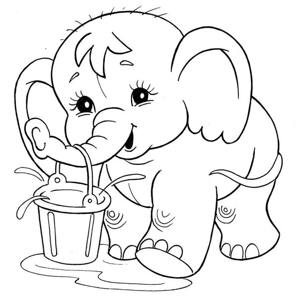 15 Best Elephant Coloring Pages with Guiding Tips