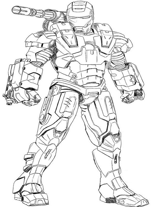 15 Powerful Robot Coloring Pages Suitable for Kids of all Ages