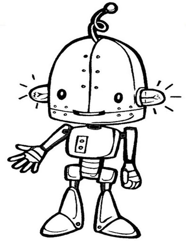 15 Powerful Robot Coloring Pages Suitable for Kids of all Ages