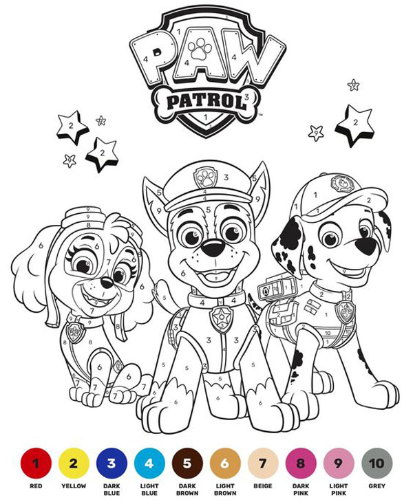 PAW Patrol Coloring Pages: Add Colors to Your 20 Favorite Sheets