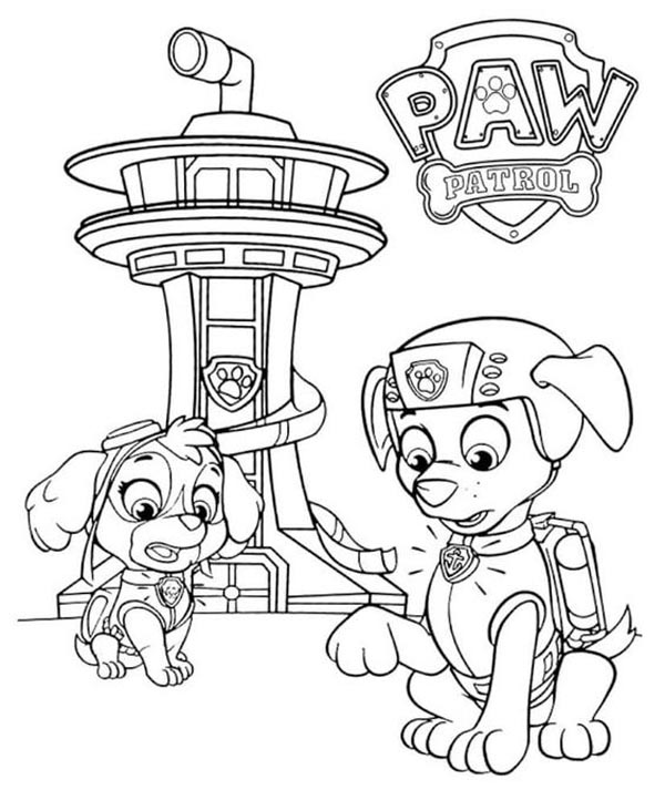 PAW Patrol Coloring Pages: Add Colors to Your 20 Favorite Sheets