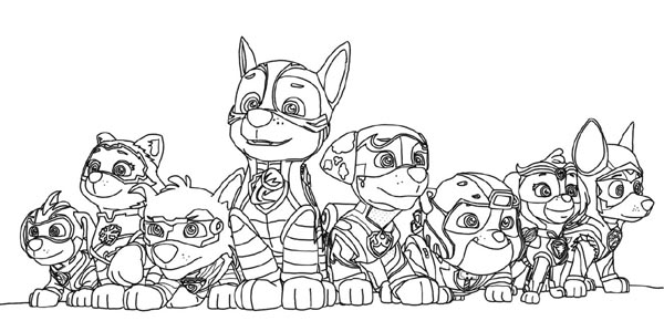 PAW Patrol Coloring Pages: Add Colors to Your 20 Favorite Sheets