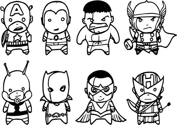 Avengers Coloring Pages: Top 15 Colour Sheets for Kids &amp; Adults