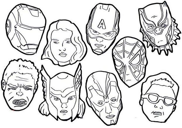 Avengers Coloring Pages: Top 15 Colour Sheets for Kids &amp; Adults