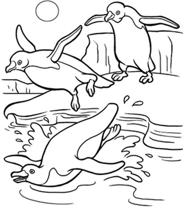 15 Adorable Penguin Coloring Pages Your Kids will Love