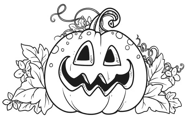 15 Mystical Pumpkin Coloring Pages with Colouring Tips
