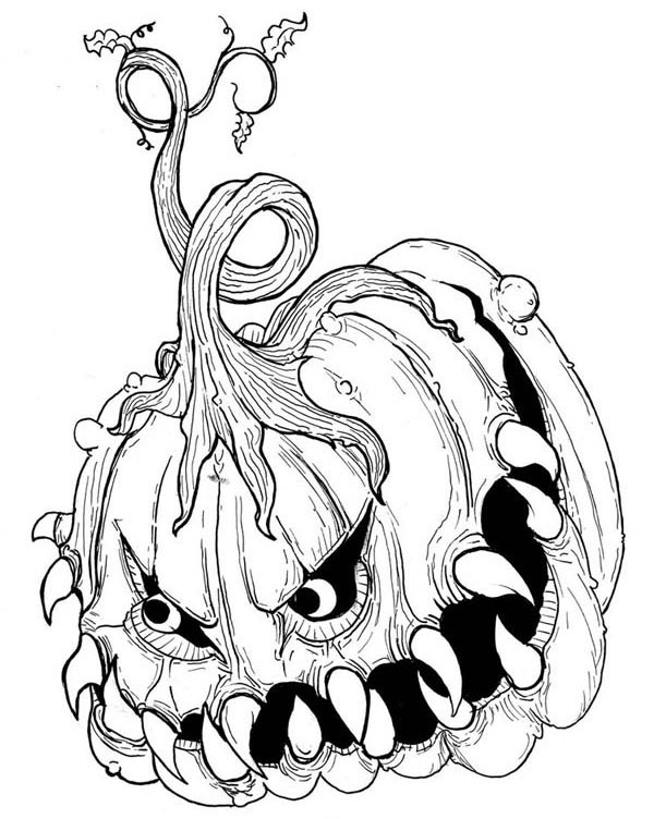 15 Mystical Pumpkin Coloring Pages with Colouring Tips