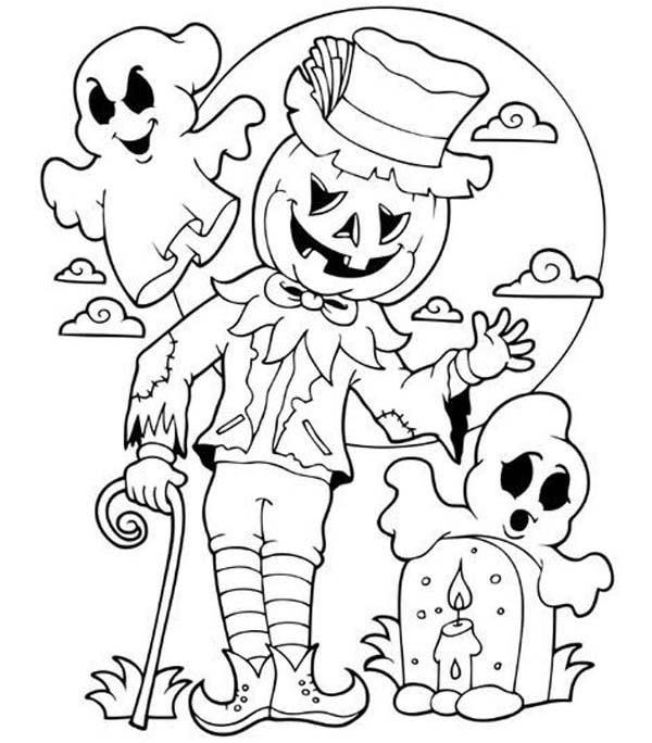 15 Mystical Pumpkin Coloring Pages with Colouring Tips