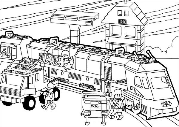 Train Coloring Pages: 15 Fun and Creative Sheets for Kids