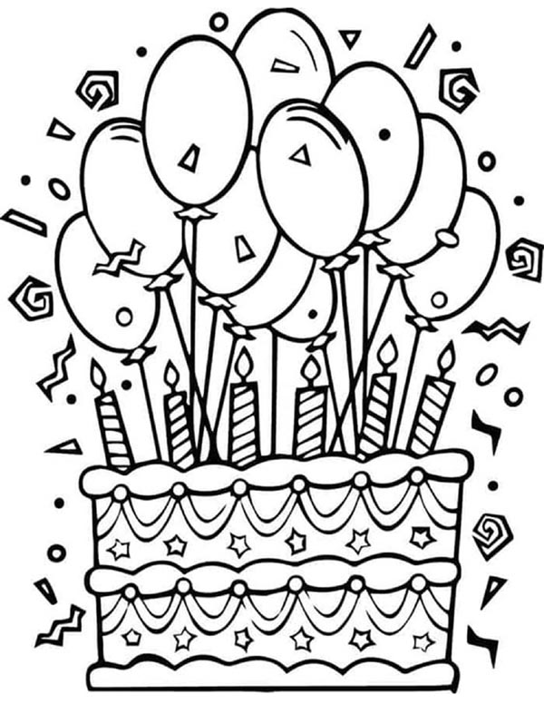 Happy Birthday Coloring Pages: Top 15 Sheets for Kids and Adults
