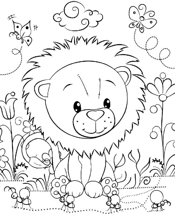 15 Majestic Lion Coloring Pages for Kids of All Ages