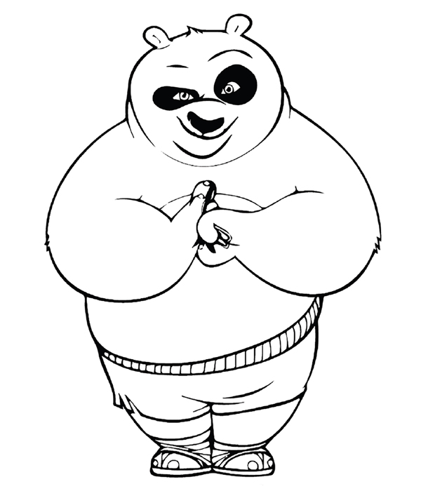 15 Cute Panda Coloring Pages for Your Little Ones