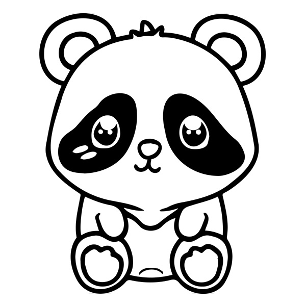 15 Cute Panda Coloring Pages for Your Little Ones