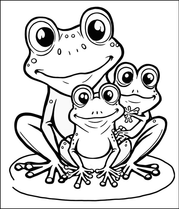 15 Cute and Quirky Frog Coloring Pages for Hours of Fun