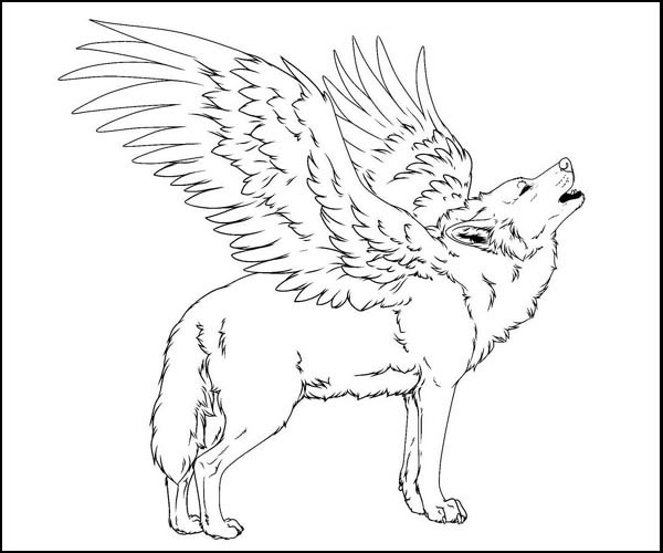 15 Creative Wolf Coloring Pages to Entertain Kids