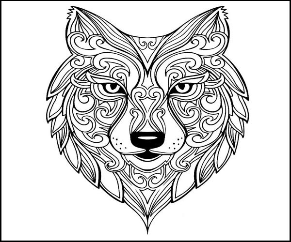 15 Creative Wolf Coloring Pages to Entertain Kids