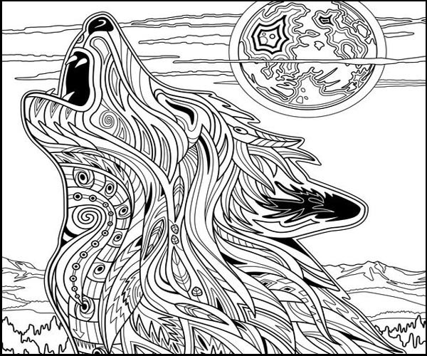 15 Creative Wolf Coloring Pages to Entertain Kids