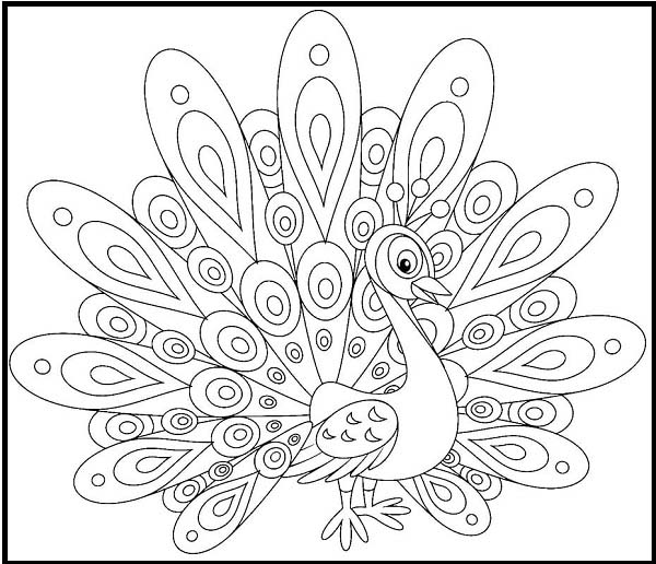 15 Peacock Coloring Pages for Kids to Have Feathery Fun