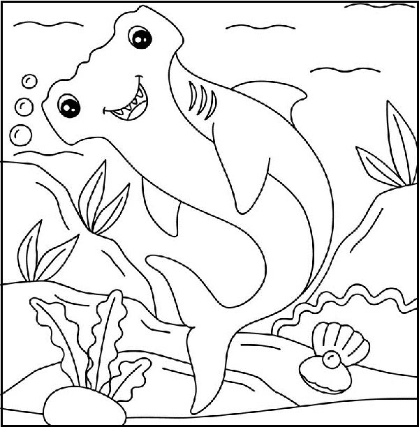 Shark Coloring Pages: Top 15 Color Sheets for Kids of all Ages