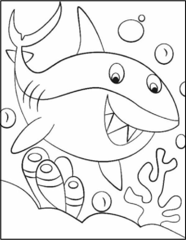 Shark Coloring Pages: Top 15 Color Sheets for Kids of all Ages