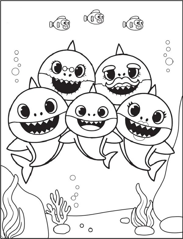 Shark Coloring Pages: Top 15 Color Sheets for Kids of all Ages