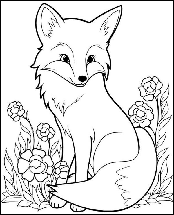 Fox Coloring Pages: 15 Cunning and Playful Sheets for Kids
