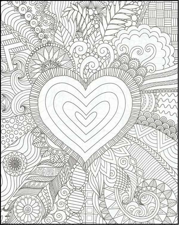 15 Heart Coloring Pages to Spread Joy and Love in 2023