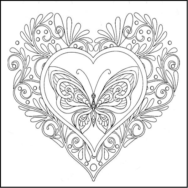 15 Heart Coloring Pages to Spread Joy and Love in 2023