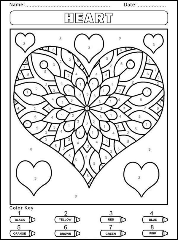 15 Heart Coloring Pages to Spread Joy and Love in 2023