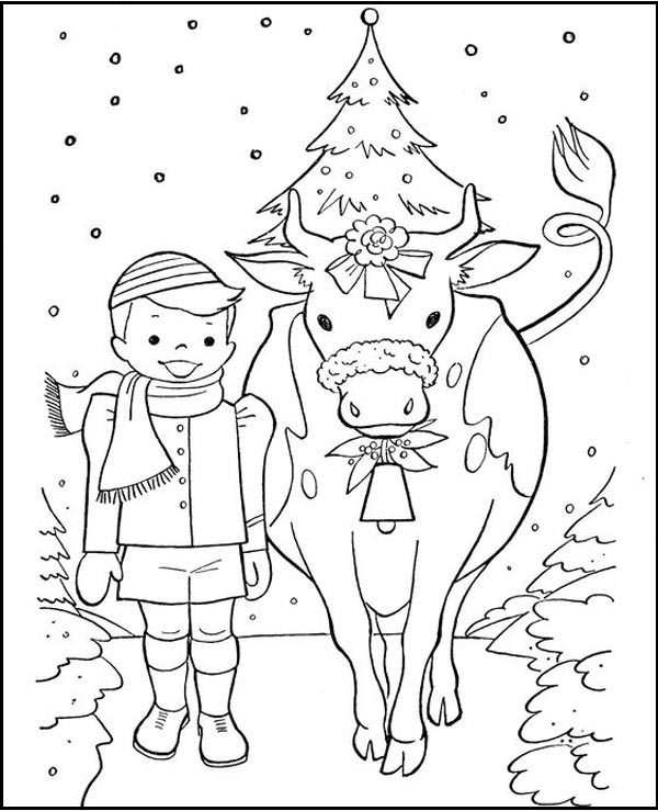 15 Unique and Artistic Cow Coloring Pages for Kids of all Ages