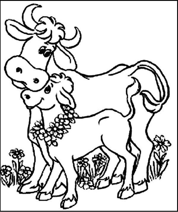15 Unique and Artistic Cow Coloring Pages for Kids of all Ages